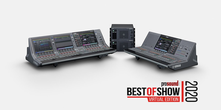 RIVAGE PM5和PM3数字混音系统，实力斩获IBC 2020 Best of Show大奖