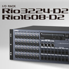 全新 Rio3224-D2 和 Rio1608-D2 Dante I/O 接口箱全面升级音质、可靠性以及可视化体验